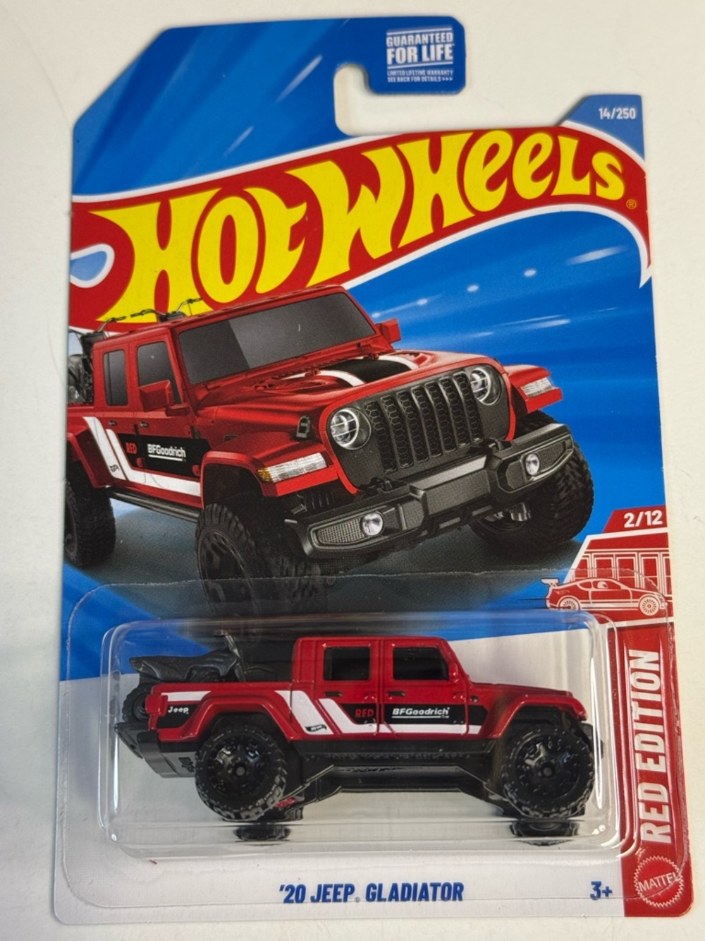 Hot Wheels 2020 JEEP GLADIATOR RED EDITION 2/12